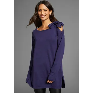 LAURA SCOTT Longpullover Lila 46