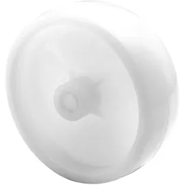 Wagner System GmbH WAGNER Lenkrolle/Bockrolle/Möbelrolle Ersatzrad / Ø 75 mm, weiß, Tragkraft 60 kg - 03667501