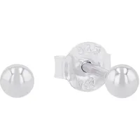 Amor Ohrstecker 9063406 silberfarben 3 mm