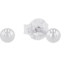 Amor Ohrstecker 9063406 silberfarben 3 mm