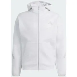 adidas Z.N.E. Track Reißverschlusspullover - Light Grey Heather - M