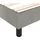 vidaXL Boxspringbett 90 x 200 cm Hellgrau