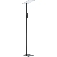 EGLO Budensea, 2 flammige Stehleuchte, Standleuchte aus Aluminiumguss, Wohnzimmerlampe