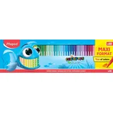 Maped Ocean Life Filzstifte farbsortiert, 48 St.