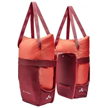 Vaude TwinShopper Fahrradtasche rot