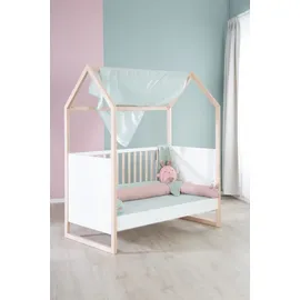 ROBA BAUMANN Roba Hausbett 70x140cm Buche natur Holz weiß