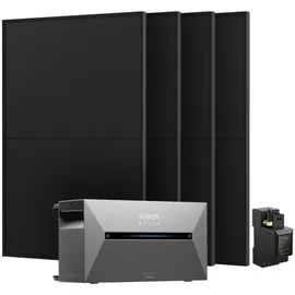 Anker SOLIX Solarbank 2 E1600 Pro All-in-One inkl. 4 x 450 W Solarpaneele + Smart Zähler