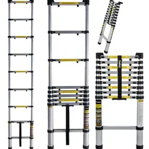 Craftfull Teleskopleiter 2.6 m 9 Sprossen inkl. Tragetasche