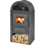 Kaminofen BLIST B10 eco - 9 kW - Grau/Schwarz