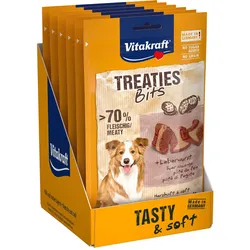 Vitakraft Snack Treaties Bits Leberwurst 120 g, 6er Pack