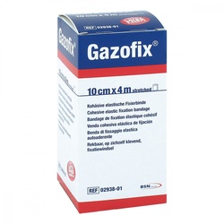 Gazofix Fixierbinde kohäsiv 10 cmx4 m