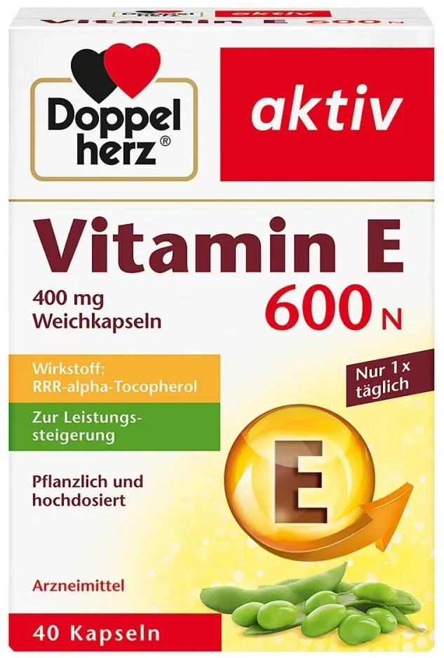 Doppelherz Vitamin E 600 N Weichkapseln