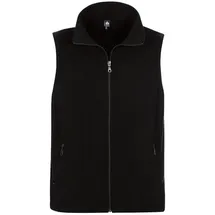 TRIGEMA Fleeceweste Schwarz 4XL