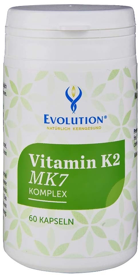 Evolution Vitamin K2-Mk7+D3 Komplex Kapseln 60 St