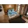 Muller Textil Beach heart unifarben Blau 135 x 200 cm + 2 x 80 x 80 cm