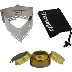 Trangia Set Triangle + Spiritusbrenner - grau