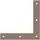 GAH Alberts Alberts Duravis Eckwinkel Perlbeige Duplexbeschichtet 120 mm x 120 mm x 20 mm