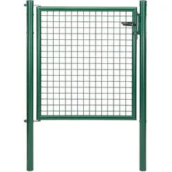 Gust. Alberts GmbH & Co. KG Gartentor einflügelig grün RAL 6005, 1.000 mm x 750 mm