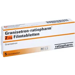 GRANISETRON-ratiopharm 2 mg Filmtabletten 5 St