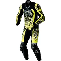 RST Pro Series D3O Airbag Lederkombi - Neon Yellow - L
