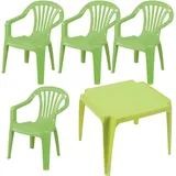 PROGARDEN Kindermonoblock Set limegreen