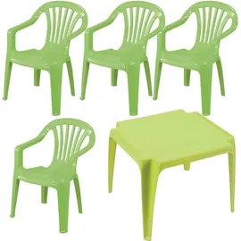 PROGARDEN Kindermonoblock Set limegreen