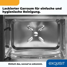 Exquisit EMW10-020 Silber