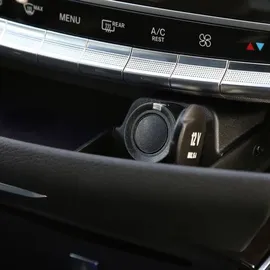 Hörmann Handsender HSZ1 868-BS, praktischer 1-Tasten-Garagentoröffner, Funkfernbedienung mit BiSecur-Funktechnik, schwarz,