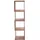 Möbel Boss Standregal 33 x 126 x 33 cm Asteiche