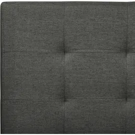 Beliani Rochelle 180 x 200 cm Dunkelgrau