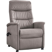 himolla Relaxsessel himolla 9051, in 3 Sitzhöhen, manuell oder elektrisch verstellbar, Aufstehhilfe grau 66 cm x 107 cm x 84 cm