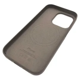 Apple iPhone 15 Pro Handyhülle mit MagSafe rauchfarben