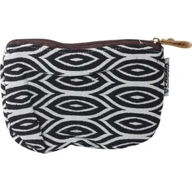 Freak Scene Ethno Münzbörse - Reißverschlusstasche - 15 x 11 cm - Muster 03 - Schwarz