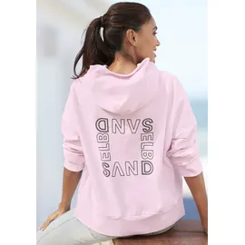 ELBSAND Kapuzensweatshirt Damen rosa Gr.XXL