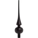 Trendline Trend Line Christbaumschmuck TrendLine Christbaumspitze aus Glas 26 cm schwarz schwarz