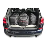 KJUST Dedizierte Kofferraumtaschen 4 stk kompatibel mit BMW X3 PHEV G01 2019+