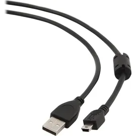 Gembird Ccf-usb2-am5p-6 - Usb 2.0 Auf Mini-usb Kabel, 1.8m Schwarz
