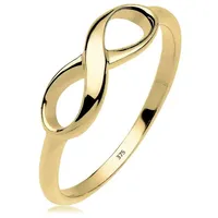 Elli Ringe - Ring Infinity 375 Gelbgold - Gr. 56 MM - in Gelbgold - für Damen