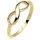 Elli Ringe - Ring Infinity 375 Gelbgold - Gr. 56 MM - in Gelbgold - für Damen