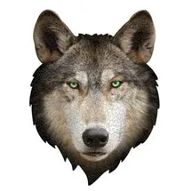 Madd Capp Shape Puzzle Wolf