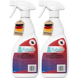Futum 2x500ml Schaben- / Kakerlakenspray Flüssigkeit 2x500 ml