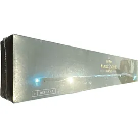 HARRY POTTER Zauberstab Magic Caster Wand Defiant Blau Neu in