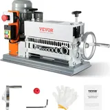 Vevor Kabelabisoliermaschine 1,5-36mm 370W 11 Abisolierkanäle mehrfarbig