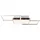 Brilliant Zelia 1-flg. 30W 30 cm silber