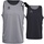 hummel Core XK Reverse Basketball Tanktop Kinder black/alloy 128