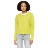 Cartoon Strick-Cardigan Gelb 36