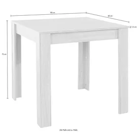 OTTO home Essgruppe 5-tlg. weiß/anthrazit