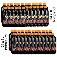 FLAMEUP Lampenöl Petroleum Set 48 l