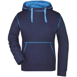 Damen Lifestyle Kapuzen-Sweatshirt "JN960" - M - navy