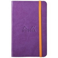 Rhodia 118630C Rhodiarama Book (A6 Notizbuch mit Gummizug, blanko,